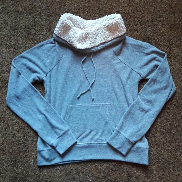 Poof! Sweaters - Sherpa Collar Sweatshirt